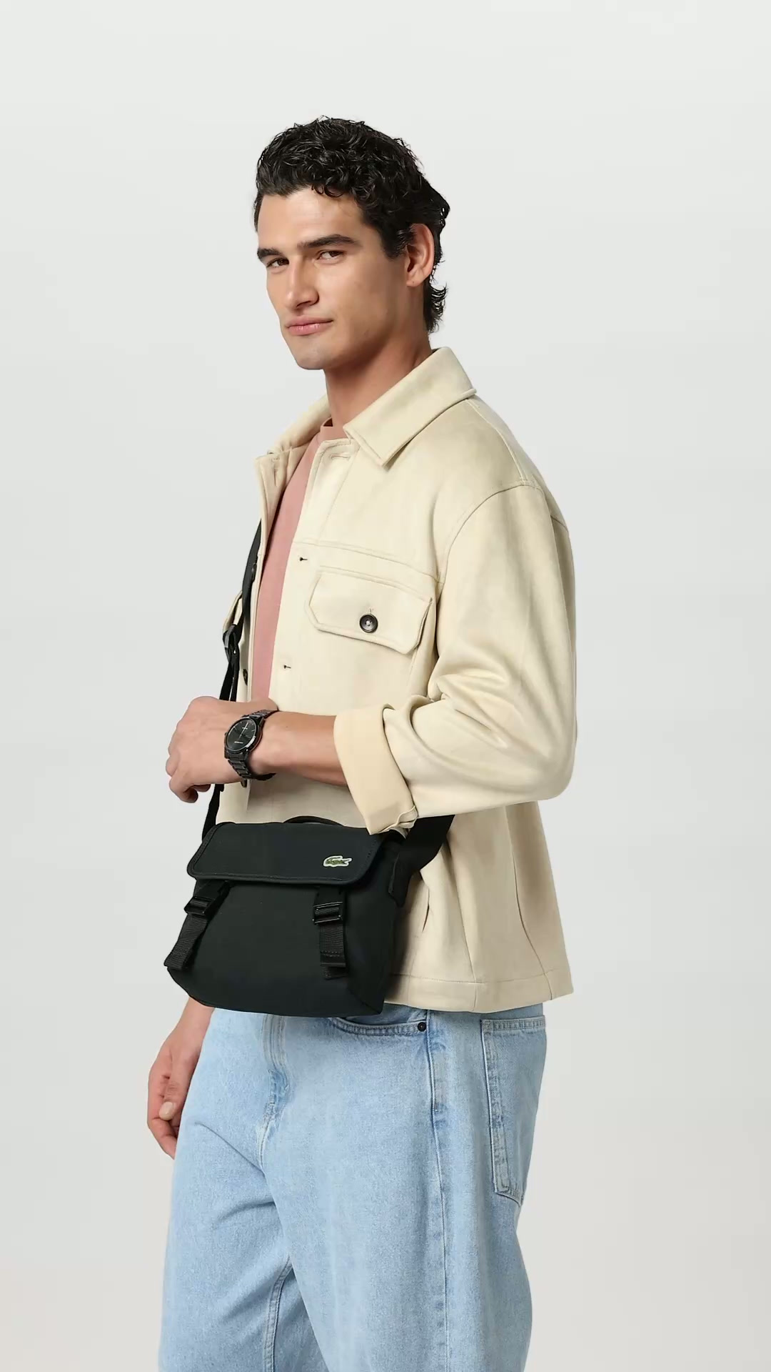 Buy Lacoste Neocroc Messenger Bag at Amazon.in